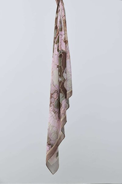 Modakaşmir Marbled Pattern Bamboo Scarf