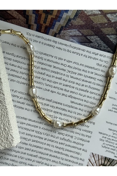 Rossetto Atelier قلادة روك باروكية مرصعة باللؤلؤ