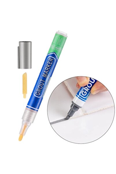TrioStore Corrective Marker with Grey Paint for Tile Joints, 15ml