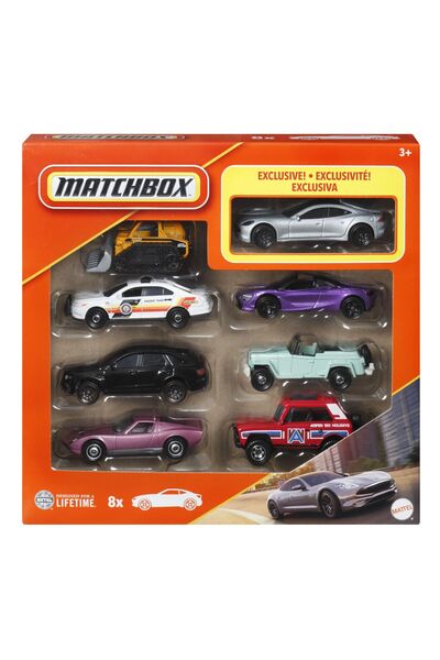 Matchbox SET OF 8 METAL CARS EXCLUSIVE KARMA GS-6 CARA 1 TO 64