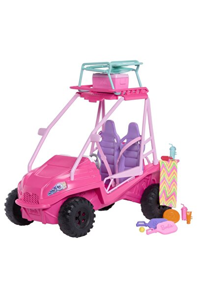 mattel MYSTERIES DETECTIVI PE PLAJA MASINUTA BUGGY SI ACCESORII