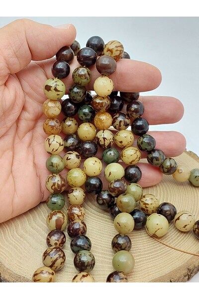 Yasamtohumu Bodhi Ağacı Parlak Dizi 11-12mm Aralay (56904)