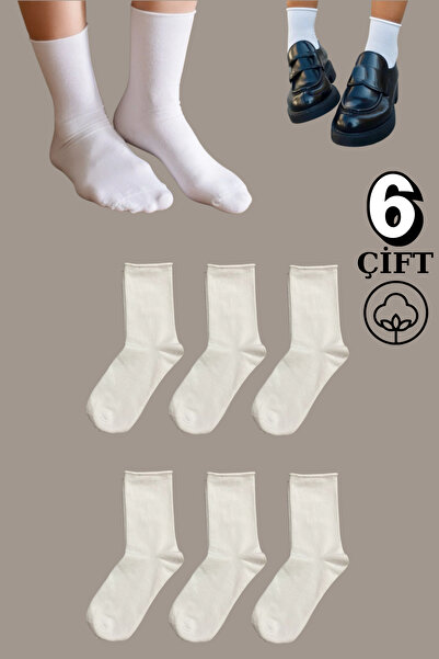stellare 6 perechi de șosete din bumbac fără elasticitate – vârful degetelor fără cusături , confortabile, pentru diabetici, utilizare sănătoasă