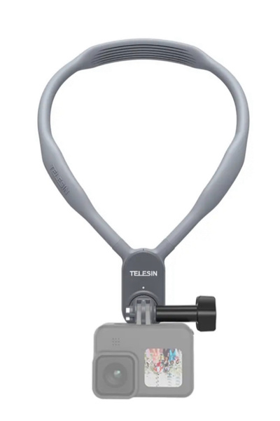 TELESIN Neck Mount for GoPro Hero & Action Cameras – Hands-Free – Compatible GoPro Hero 12/11/10/9/8
