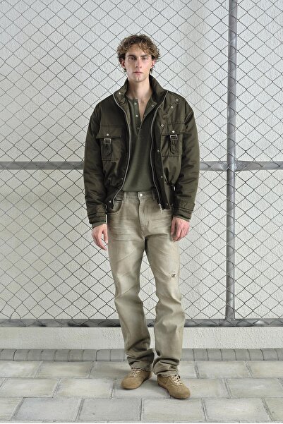 GIESTO Техническо бомбър яке Haki