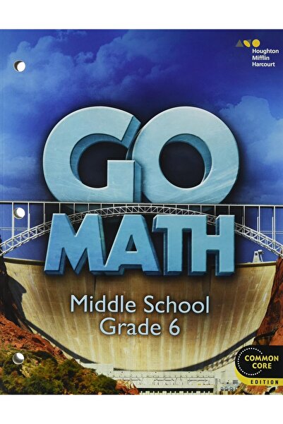 Houghton Mifflin Harcourt جو ماث - الصف السادس الإعدادي: إصدار كور كومون