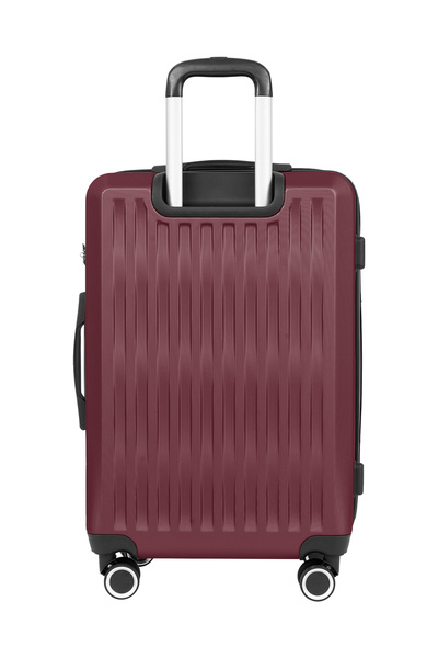PARAJOHN Nexus 28-Inch Large ABS Hard Case Checked-In Luggage Trolley Bag with 8 Spinner Wheels and Lock
