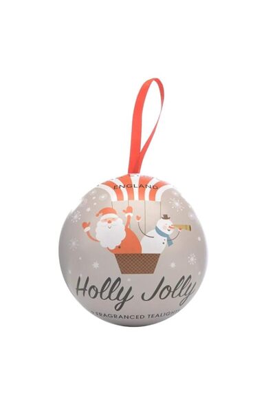 Generic Brand Wax lyrical christmas tree holly jolly tealights bauble, multic...