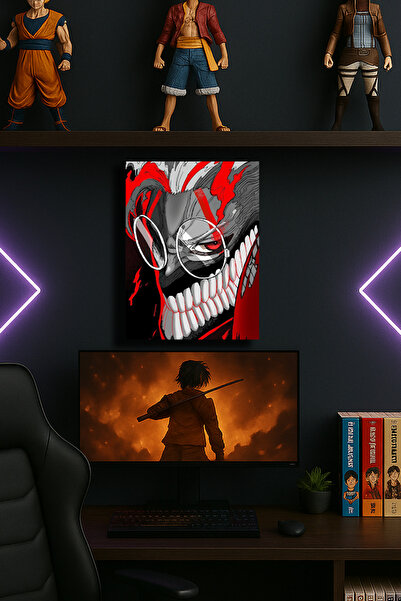 EABASKI Poster metalic Takakura Dandadan "Takakura Dandadan cu imprimeu