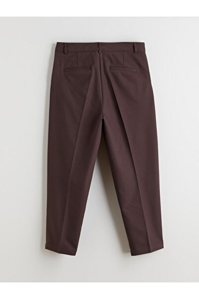 LC Waikiki Brown Standard Fit Cigarette Women's Pants