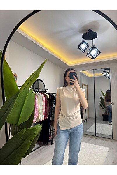 Şamdan VATKALI KOLSUZ BLUZ