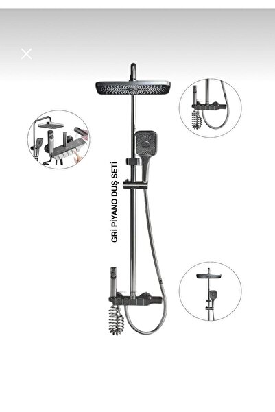 ATL LÜKS PİYANO DUŞ SETİ TEPE ROBOT BATARYALI 4 TUŞLU SET