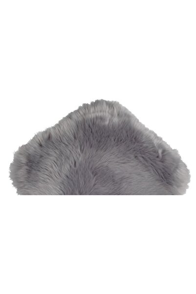 Davida Dreams Gray carpet, animal shape, artificial fur, fluffy, pleasant to the touch, 90 X 60 cm