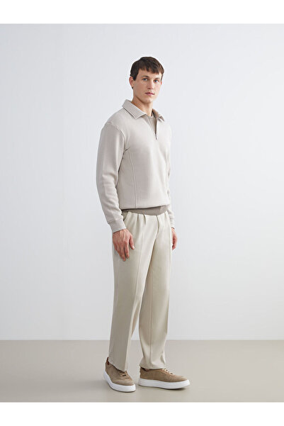 LC Waikiki Alegeri strălucitoare de la Shining Store |   Hanorac pentru bărbați cu guler polo