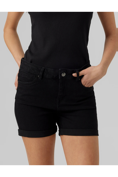 Vero Moda Vero Moda denim shorts, black