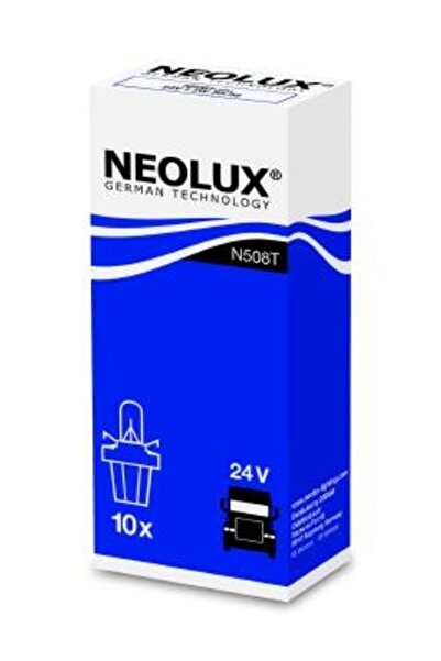NEOLUX BULB GREY SOCKET 24V 1.2W SET 10 PCS
