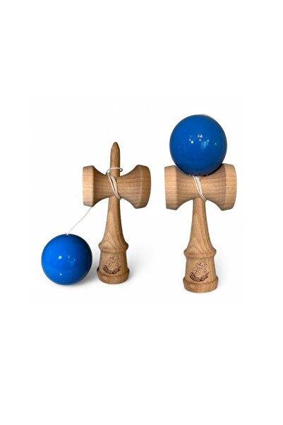 OEM Kendama din Lemn, 18 cm, Jucarie Interactiva pentru Copii si Adulti, Alba...