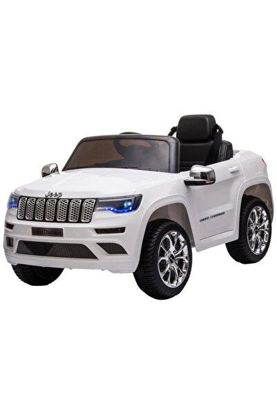 NOVOKIDS NOVOKIDS™ Jeep Grand Cherokee Battery-Powered Electric Ride-On Car for Kids, White