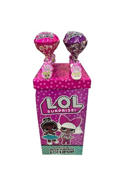 LOL SUPRISE Lol Mega Lollipop with Candy Hedliyeli 15g