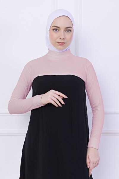 Loggia Μανίκια με λαιμόκοψη με ζιβάγκο - Γυναικείο μπολερό με λύκρα, με προστασία από τον ιδρώτα