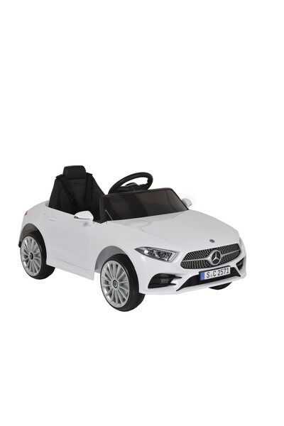NOVOKIDS NOVOKIDS™ Mercedes CLS 350 4MATIC Battery-Powered Electric Ride-On Car for Children, White
