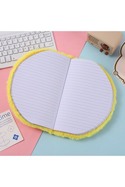 nesever store Plush Notebook, Lined and Watermelon 80 Sheets, Blue, 21X14