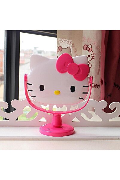nesever store Hello Kitty Masaüstü Ayna, Pembe, 21×17-