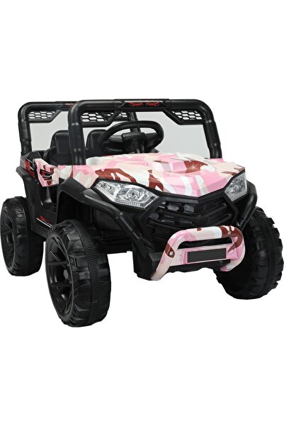 NOVOKIDS NOVOKIDS™ Buggy Mini UTV Battery-Powered Electric Car for Kids, Pink