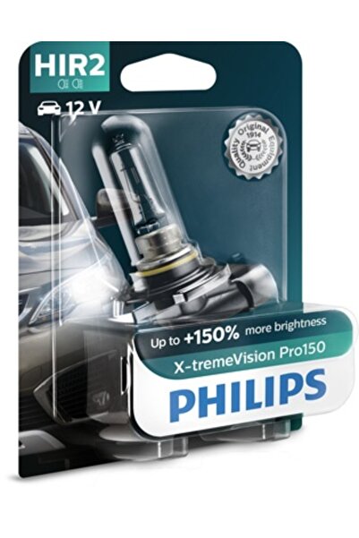 Philips HEADLIGHT BULB HIR2 PX22D 55W 12V X-TREME VISION PRO150