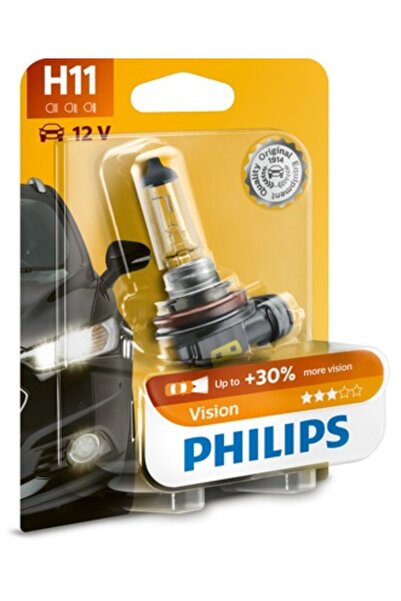 Philips HEADLIGHT BULB H11 12V 55W VISION (blister)