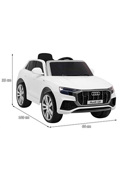 NOVOKIDS NOVOKIDS™ Audi Q8 Lift Battery Electric Car for Children, White
