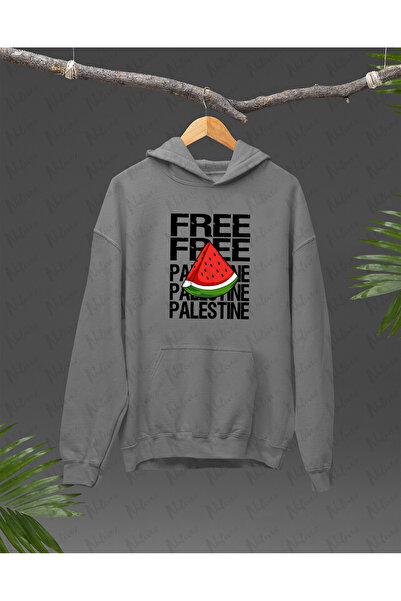 Nulivez هودي كبير الحجم للجنسين بتصميم فلسطيني مطبوع عالي الجودة