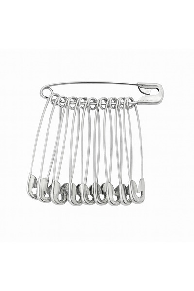 homvira Paslanmaz Çelik Güvenlik İğnesi Seti – 10’lu