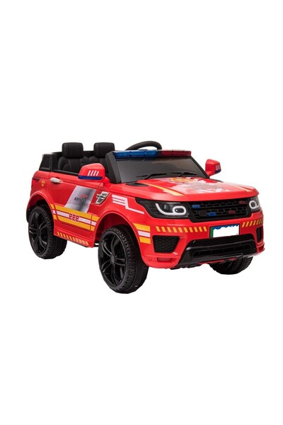 NOVOKIDS NOVOKIDS™ Police Squad SUV Battery-Powered Electric Police Car for Kids, Red
