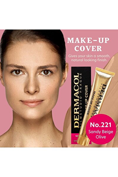 Dermacol Makeup Cover #221, Multi-tasking, All Types, Cream