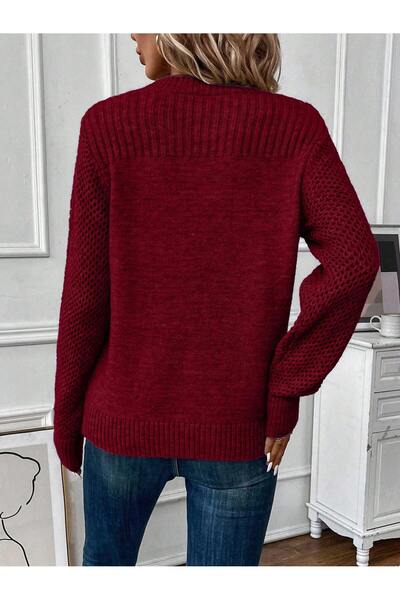 EFENDİX Sleeve Detailed Pullover
