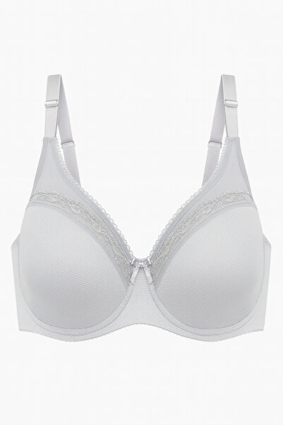 SATTENS Aysemin Plus Size Underwire Support Bra C Cup Unpadded