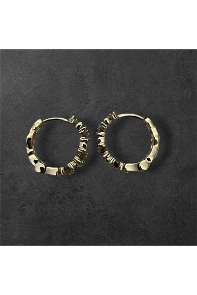 JUVENICAN Xuping Zikzak Halka Küpe