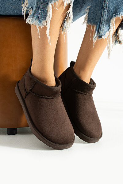 FUES Kadın İçi Kürklü Sıcacık Bot