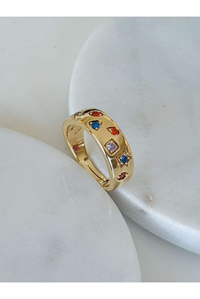 CHARMLUCKY RING WITH COLOR Rhinestones