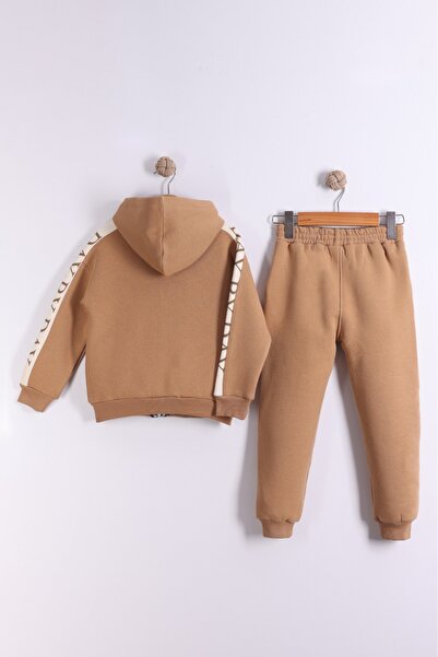 Ahsenimbebe Σετ Φούτερ για αγόρια με χοντρό επένδυση