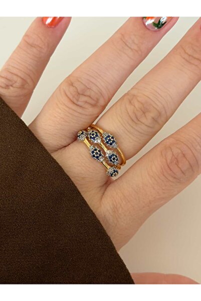 CHARMLUCKY Stone Eye Ring