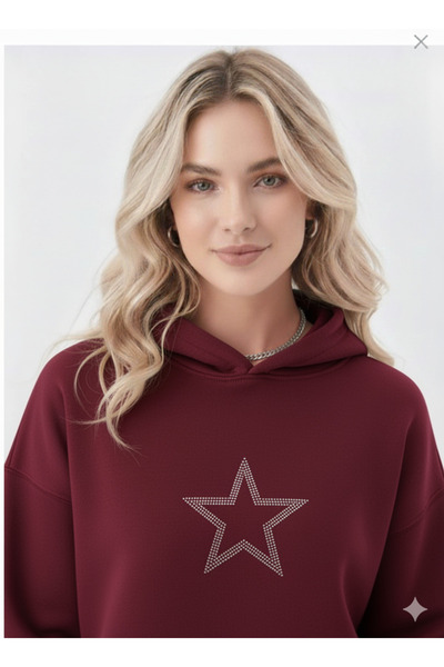 dwnwear Hanorac unisex pentru femei, cu cu căptușeală din fleece fire, gros, ...