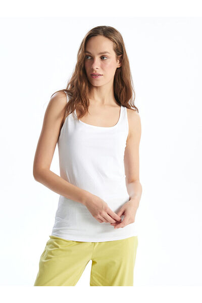 LC Waikiki Seray New Season U-Neck Women's Undershirt