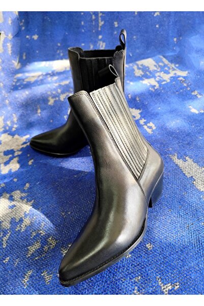 Of&Off Women's Classic Genuine Leather Boots