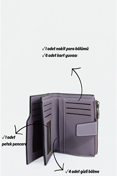 Mazel Design 6633 Genuine Leather Wallet - Imported Wallet with Multi-Card Slots and Zippered Coin Compartment