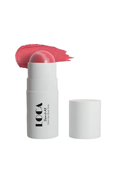 loça Luca Blush Stick 02 Casual Cool Coral Pink