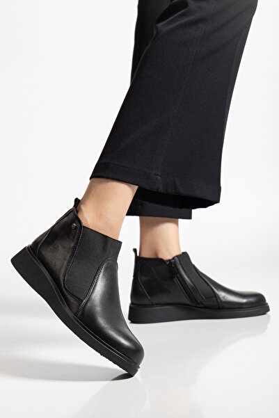 Elile Shoes Hakiki Deri 36 Numaradan 41-42 Numaraya Kadar Kadın Kışlık Bot