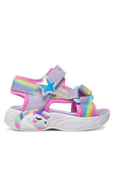 SKECHERS Σανδάλια για κορίτσια μωβ SKECHERS-303107N LVMT