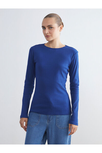 LC Waikiki Tricou pentru femei cu decolteu crewneck cu cusături